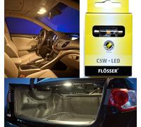Flosser 6418 DE3425 DE3423 Caldo Bianco Due Lampadine Targa Piastra Etichetta OE