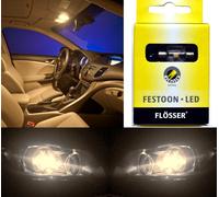 Flosser LED Luce DE3175 Caldo Bianco 3000K Uno Lampadina Interno Cupola Ricambio