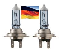 Flosser MegaBlue H7 55W Stock Di Due Lampadine Testa Luce Alto Fascio Ricambio