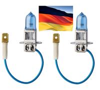 Flosser SilverBlue H3 70W Bianco Due Lampadine Nebbia Luce Ricambio Alta Potenza