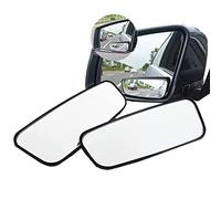 FLOTRUTE 360° Ruota Specchio Cieco, Specchietti per Angolo Morto Cieco Universale, Adjustabe Wide Angle Specchio Retrovisore Specchio A Specchio lLaterale Convex in Vetro HD