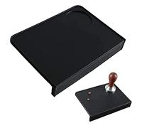 FLOTRUTE caffè Tamper Mat Silicone Espresso Tamping Mat con Angolo Bordo Supporto Pad Stazione Tamp, Tappetino in Silicone per Portafilter Barista tamponare(20.5 * 15CM)