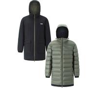 Flotte - Piumino lungo reversibile - Varennes Ombre/Kaki per Uomo - Taglia M - Nero