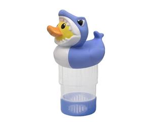 Flotteur De Chlore Piscine - Forme Requin Canard | Flotteurs Chlorine Distributeur | Compatibile Piscines Sans Éclairage Solaire | Accessoire Pratique Entretien Eau Extérieur