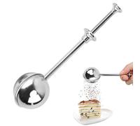 Flour Duster - Shaker per polveri Sifter, fine pasta di zucchero | Utensile da forno in acciaio inox portatile per dolci e dolci