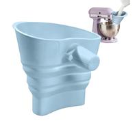 Flour Funnel - Baking Mixer Attachment for Easy Pouring | Silicone with Foldable Design, Anti-Splash Kitchen Tool, Food Prep Accessory for Home Commercial Outdoor Cooking