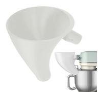 Flour Funnel, Food Mixers Accessories, 6.9 Inches Multi Usage & Commercial Kitchens, Spill Proof Powder Funnels for Baking, Cooking, Home, Dining Room, Restaurant, Kitchen, Mixers Bowl, or Pans
