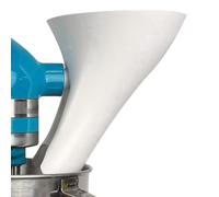 Flour Funnel - Handheld Filter Mixer Attachment | Food Grade Material Ergonomic Design Multi Purpose Use for Baking Egg Liquid Dry Wet Pouring Filling Cooking Batter Powder