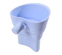 Flour Funnel - Powder Transfer Aid for Baking Tasks | Silicone Foldable Tool with Heat Safe Flessity & Wide Mouth Design for Sugar Handling, Cocoa Dispensing, Oatmeal Portioning and Dry Mix