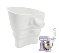 Flour Funnel Stand Mixer - Silicone Pouring Funnel for Flour Sugar, Dry Ingredient Filling Tool, Easy-Pour Design for Dough, Water, Oil, Jam, Flexible Baking Accessory, High-Performance Kitchen Tool