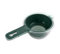 Flour Sifter Sieve Measuring - Ergonomic Functional Cup Stainless Steel Fine, Mesh Powdered Sugar Shaker, Duster Baker, Bread Dough | Baker, Bread, Dough, Pastry, Home Kitchen Compact