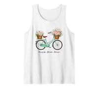 Flourish Dream Thrive - Bici floreale con cestino per rose Canotta