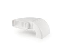 Flow 150 Set Scarico Per Ventilatore Da Piano Di Cottura, Bianco