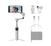 Flow 2 Plus Pack Tracker IA Grigio Gimbal Pieghevole per iPhone/Android