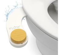 Flow® | Bidet per WC con Doccetta Integrata | Doppio Ugello con modalità Femminile | Pressione Regolabile | Kit Completo Senza Elettricità | Installazione Facile | OriginalCorner®
