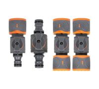 Flow Control Valve, Quick Release Adapter, 4,13 x 1,42 pollici Garden Connector with Precision Fit for compact hose systems and smooth regolment, Metal Irrigation Valve, Shutoff Design, Garden Pipe