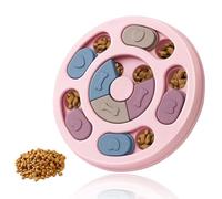 Flow fire Puzzle per cani, mangiatoia lenta, scatola giocattolo per addestramento interattivo, per principianti intelligenti e creativi, migliora il QI del cane, alimentatore lento antiscivolo, per