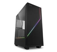 SHARKOON CASE RGB FLOW, ATX, 7 SLOTS EXPANSION, 2 USB 3.0, 1 USB 2.0DRIVE BAY DA 2,5"/3,5