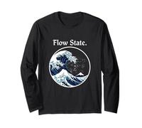 Flow State Zen Mood Mindfulness Rilassamento Maglia a Manica