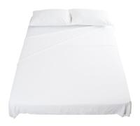 Flowen Set Lenzuola Letto Matrimoniale 150x200 cm cm 4pz Set Completo Lenzuolo Letto Piatto, Coprimaterasso con Angoli e Federe 50x80 in Morbida Microfibra Spazzolata Anti-Acaro Lavabile in Lavatrice