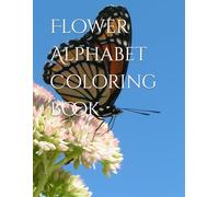 Flower Alphabet Coloring Book
