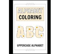 Flower Alphabet: Coloring Book
