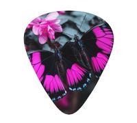 Flower And Butterfly Print12 - Accordatore professionale per chitarra, basso e modalità di accordatura cromatica