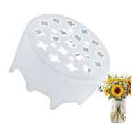 Flower Arranging Grid, Silicone Vase Support Insert, Reusable Waterproof Bouquet Holder with Stable Slot Design System, Flexible Floral Fixing Tool for Party Wedding Use