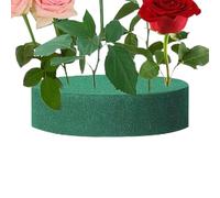 Flower Base, Absorbing Water Bricks, Fresh Support, Artificial Stem Holder, Event Table Display Component, Bridal Reception Accessory, Round Foam Pieces For Crafting