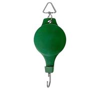Flower Basket Pulley, Adjustable Hanger, 2.95x0.98x8.27 Inches Container Holder with Secure Build, Utility Tool for Garden Pots Grow Lights Birds Feeder, Home Accessories for Men Women Indoor Outdoor