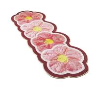 Flower Bath Mat - 120x50cm Non-Slip Bathroom Carpet, Soft Washable Rug | Absorbent Floor Pad, Bathroom Decor Rug, Indoor Bedroom Mat, Comfortable Soft | For Home Indoor Bedroom Living Room
