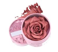 Flower Beauty Blush, 3D Rose Blush, Natural Pigmented Color, Smooth Petal Texture, Ideal for Daytime, Nighttime, Travel, Stage, Contour, and Highlight Use, 3.5g