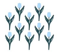 Flower Bed Fencing, Decorative Garden Edging, 5.91x11.42 in, 10 Piece Border Set, Outdoor Plant Divider, Backyard Farmhouse Use, Pool Vegetable Playground Pet Area Enclosure Accent