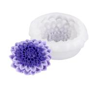 Flower Candle Mold - Casting Floral Moulds | Flower Silicone Molds, Handmade Soap, Storage Box Molds, Reusable Heat Resistant Silicone Flower Molds For Soap Crafting Handmade Candle Decors