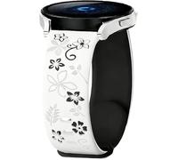 Flower Cinturino di ricambio per Polar ignite 3/ignite2/ignite/Pacer/Unite, 20 mm, cinturino sportivo in silicone per Withings ScanWatch 2 42 mm/Steel HR 40 mm/HR Sport, Eine Grösse, Silicone, Non
