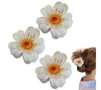 Flower Claw Clips, Cute Flower Hair Clamps, Hair Accessories, Elegant Hair Claws, Artificial Flower Hair Clips, Beach Hair Accessories, Pool Party Hair Clips, Travel Hair Claws, Stylish Hair