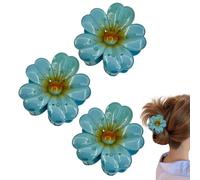 Flower Claw Clips, Cute Flower Hair Clamps, Hair Accessories, Elegant Hair Claws, Artificial Flower Hair Clips, Beach Hair Accessories, Pool Party Hair Clips, Travel Hair Claws, Stylish Hair