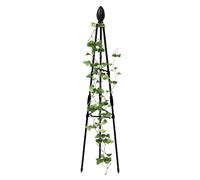 Flower Climbing Trellis, Tall Obelisk Frame, Sturdy Fixture with Compact Details, Plant Support Accessory with Reliable Build, 31.5in Household Equipment, Organizer for Balcony Decorative Planting