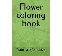 Flower coloring book