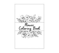 Flower Colouring Book