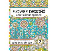 Flower Designs Adult Colouring Book