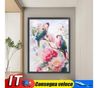Flower DIY Bead Embroidery Kit 50x65cm 11CT Cross Stitch Kit for Home Decor IT