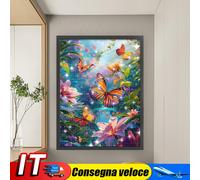 Flower DIY Bead Embroidery Kit 60x80cm 11CT Cross Stitch Kit for Home Decor IT