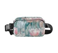 Flower Dreams Fashion Fanny Marsupio per Donne Uomini Resistente all'acqua con Cinghia Regolabile per Viaggi Palestra Lavoro cintura para mujer, Sogni di fiori, moderno