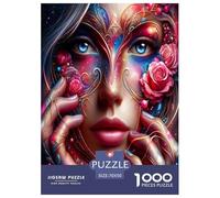 Flower Faced Queen 1000 Pezzi Puzzle Classici Per Adulti E Bambini A Partire Da 12 Anni Giochi Educativi Giocattoli Sfida Impossibile - Decorazione Della Casa 70x50cm/1000pcs