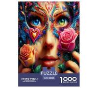 Flower Faced Queen 1000 Pezzi Puzzle Classici Per Adulti E Bambini A Partire Da 12 Anni Giochi Rilassamento E Intelligence Perfetto Per Appassionati Di Esperti - Regalo Per Amore E Amico 38x26cm/1000