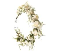 Flower Fairy Crown, Wedding Flower Crown Garland, Bohemian Flower Crown, Fairy Costume Flower Crown, Photo Prop Hair Accessories, Adjustable Flower Crown for Festive Parties