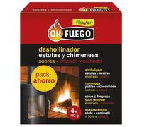 Flower Fiore 50220-testa di Lupo di forni e camini 4 x 100 g