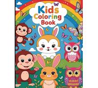 Flower Fun Coloring Book for Kids Ages 3-6: Adorable and Easy Flower Designs for Toddlers and Preschoolers to Color and Enjoy