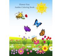 Flower Fun Jumbo Coloring Book